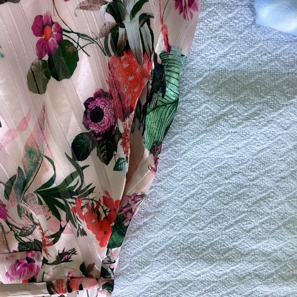 💖⭐️Host Pick⭐️💖Banana Republic Pink Botanical Print Maxi Dress Size 2 - Picture 8 of 8